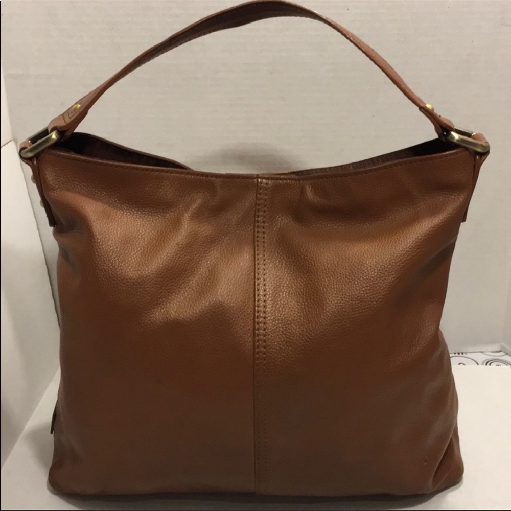 GentlyUsed KOOBA Large Brown Leather Shoulder Bag